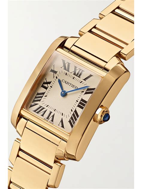 cariter watch|cartier gold watch.